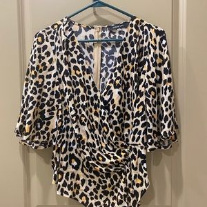 Cheetah blouse